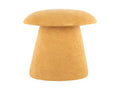 Samt-Pouf Mushroom von Leitmotiv – Hocker in Pilzform | Ø 39,5 cm
