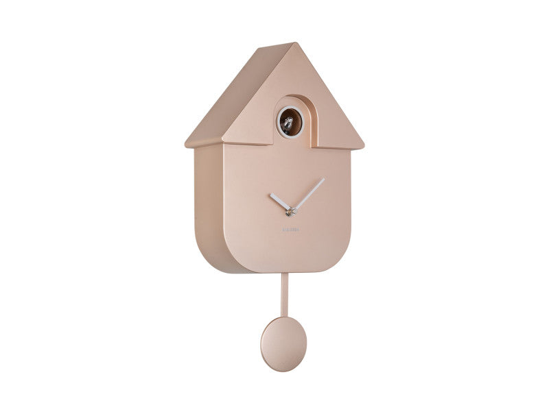 Wanduhr Modern Cuckoo Metallic – Rose gold