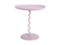 Beistelltisch Zig Zag – Soft Purple | Ø 40 cm