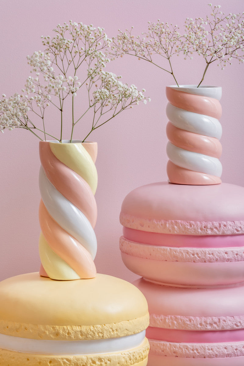 Vase Marshmallow Medium – Multicolor, 23 cm