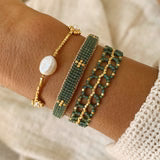 The Web Armband – Green