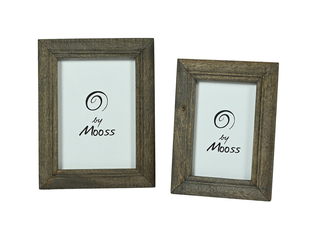 Holz-Fotorahmen Old Brown L – 17 × 22 cm
