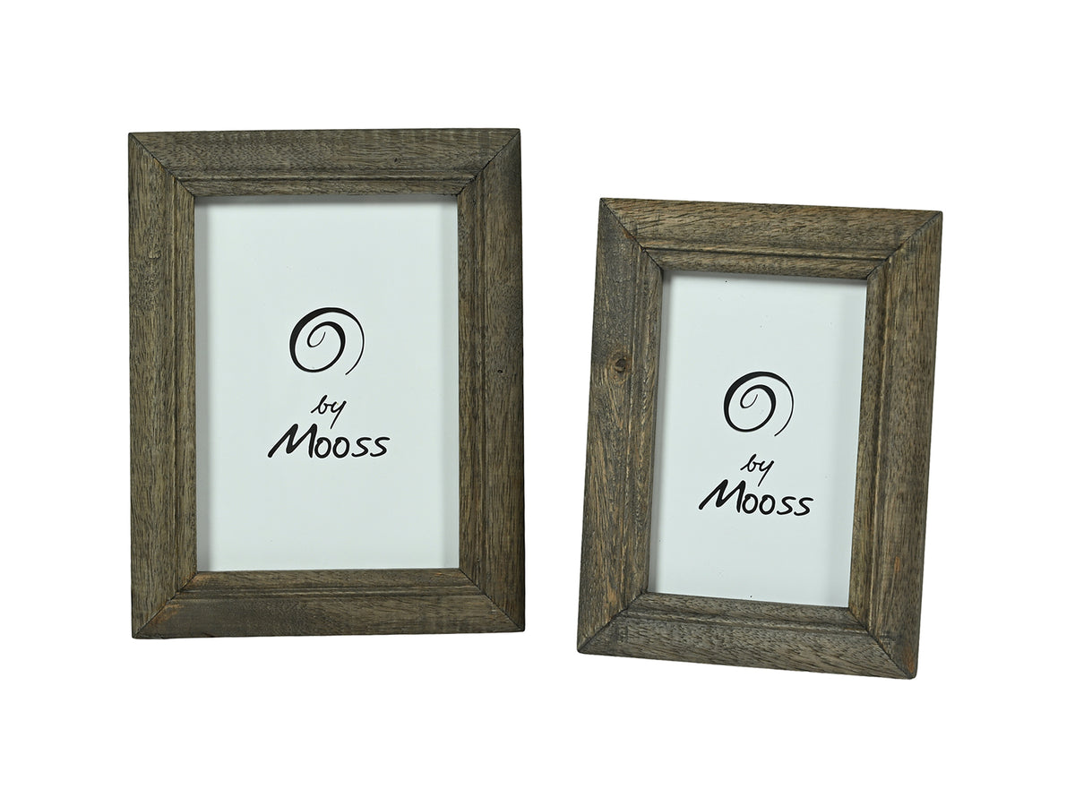 Holz-Fotorahmen Old Brown L – 17 × 22 cm