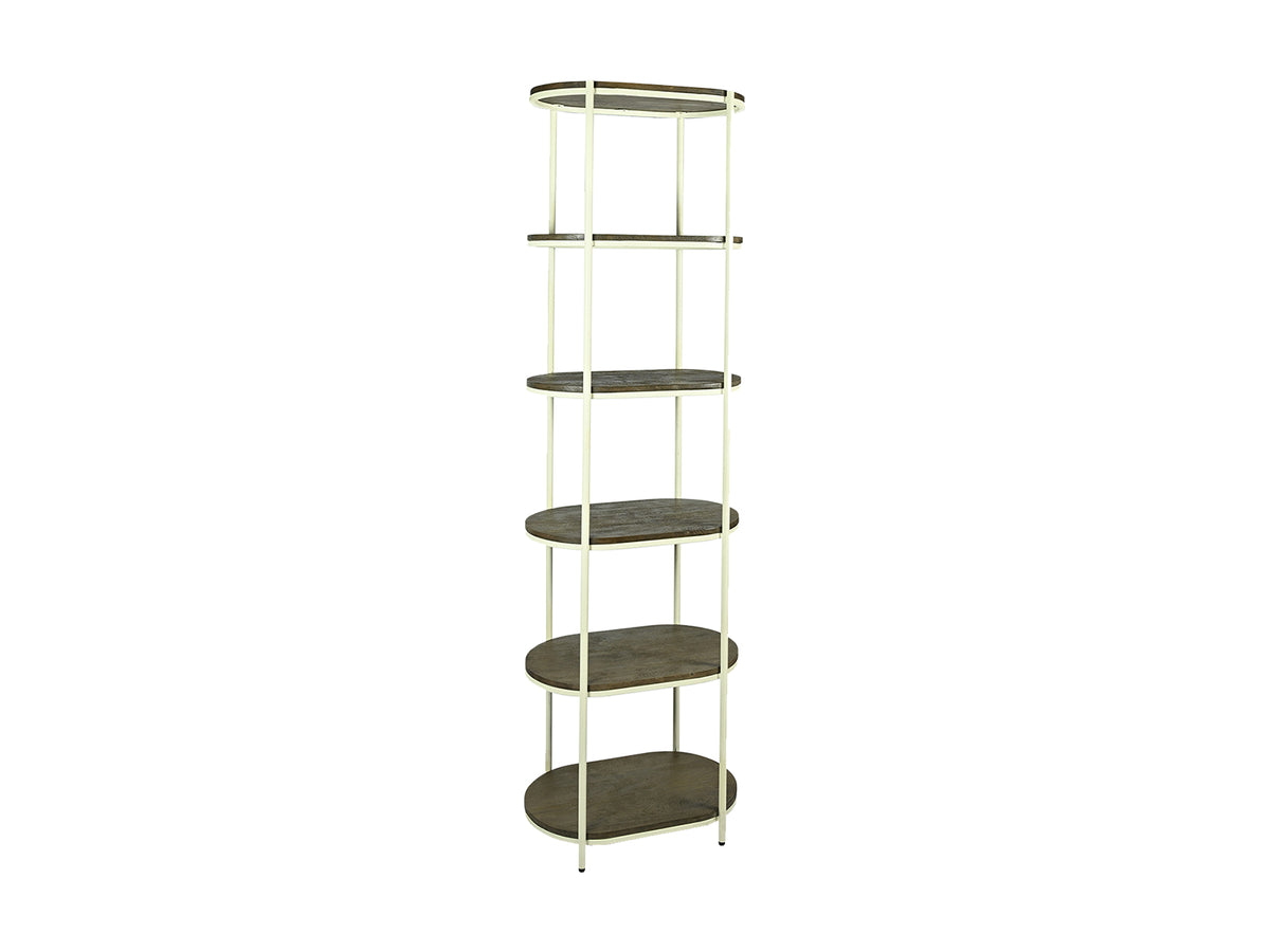 Bücherregal 60 × 38 × 200 cm – Mid-Century Style