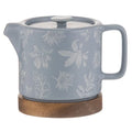 Mossman Keramik-Teekanne mit Teesieb –  Blue