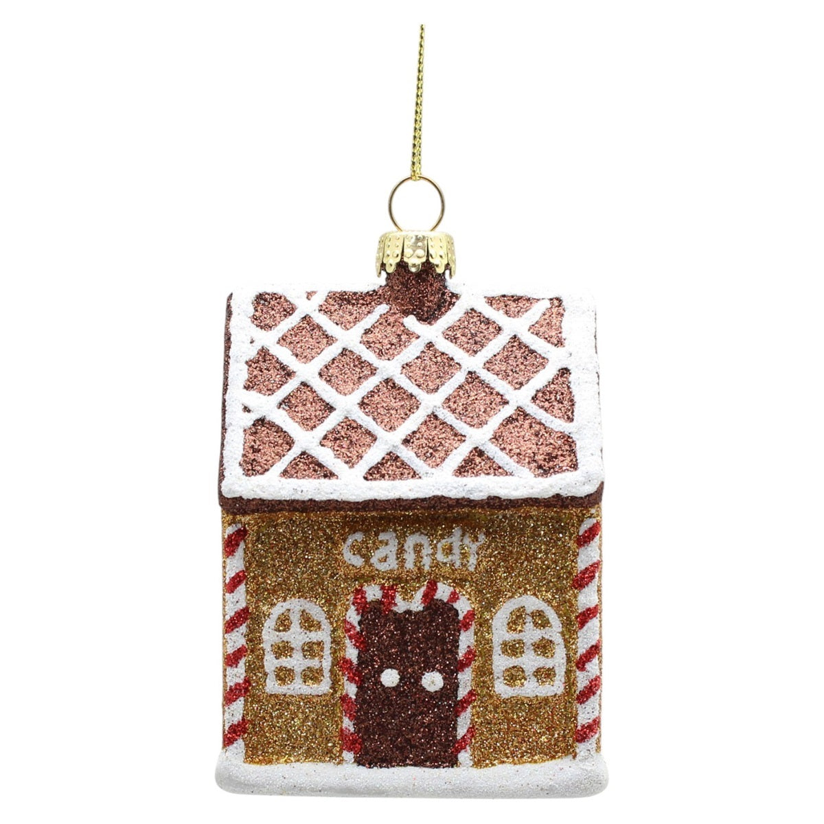 Weihnachtsanhänger „Candy House“