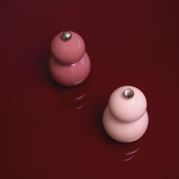 Pfeffer/Salzmühle H12cm pink Betty - 2er-Set