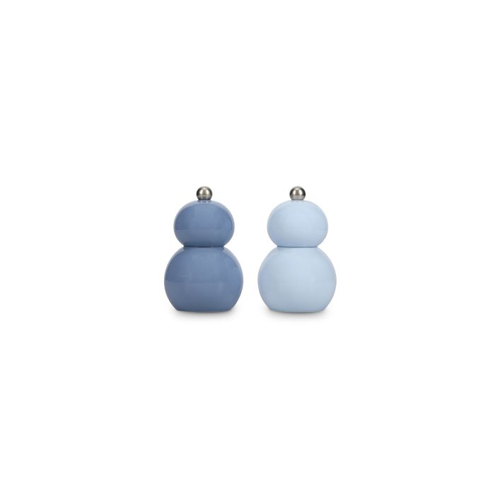 Pfeffer/Salzmühle H12cm blau Betty - 2er-Set