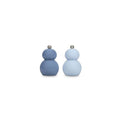 Pfeffer/Salzmühle H12cm blau Betty - 2er-Set