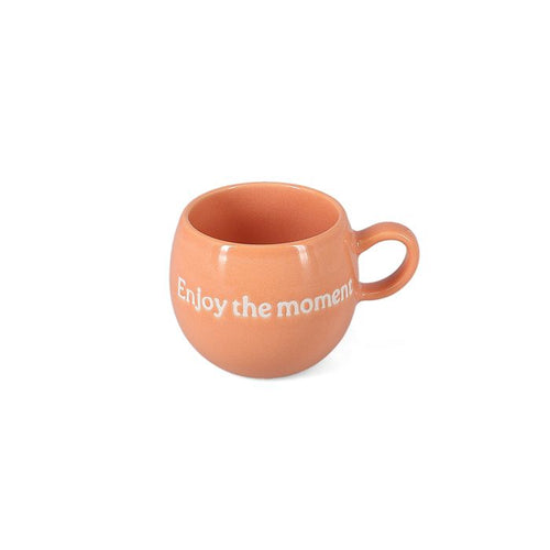 Becher 42cl "Enjoy the moment" pink Muggies