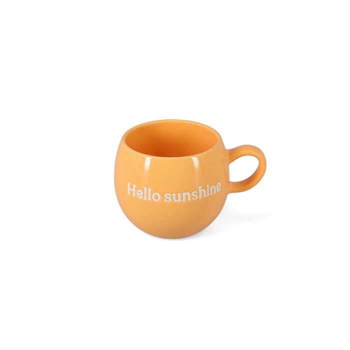 Becher 42cl "Hello sunshine" orange Muggies