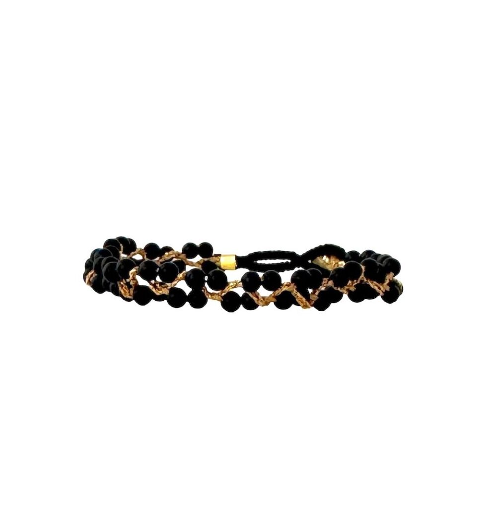 Jill Jake Armband – Onyx | IBU Jewels
