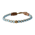 Cap Henry Armband – Blue Chalcedony