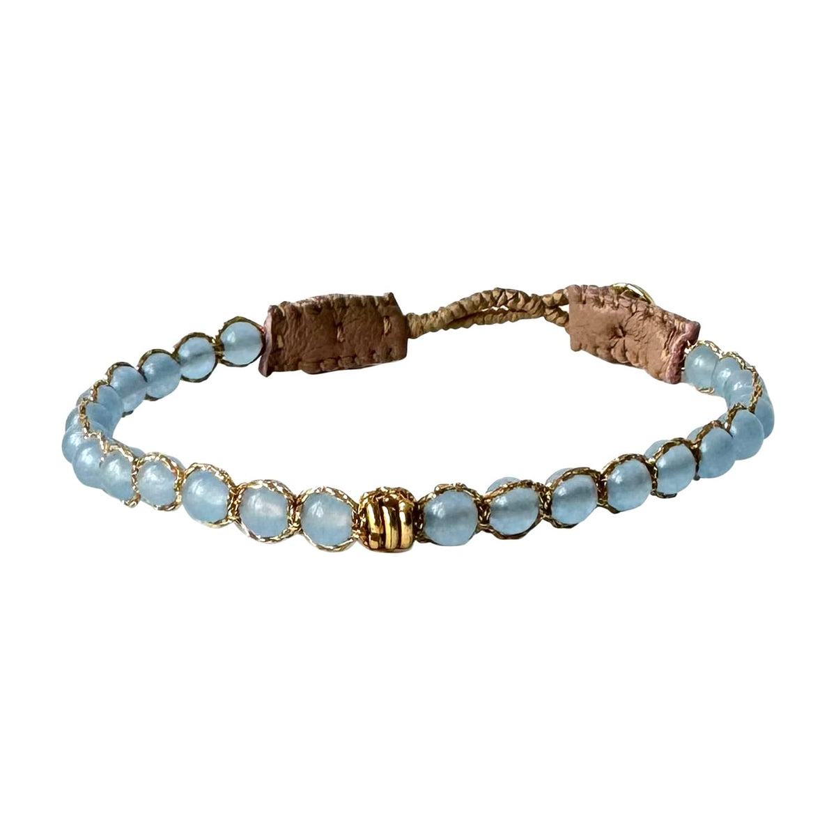Cap Henry Armband – Blue Chalcedony