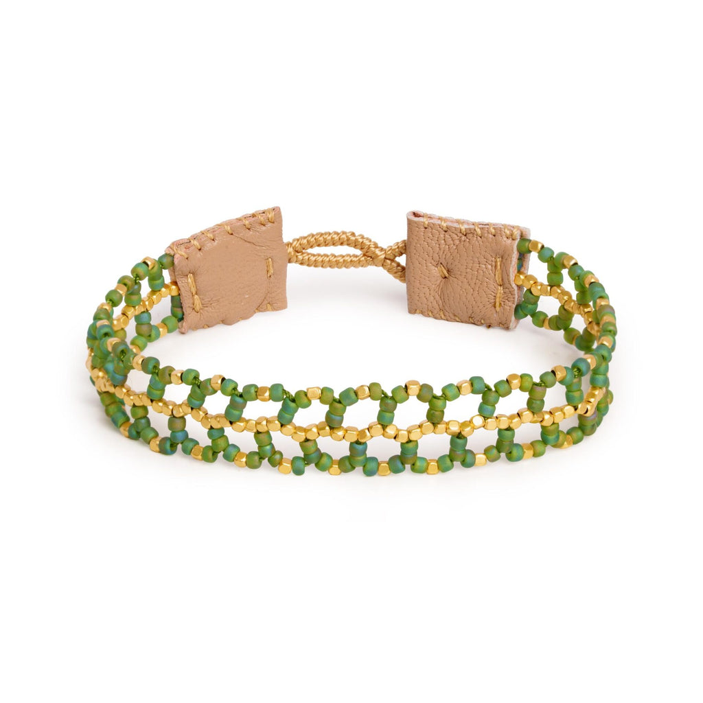 The Web Armband – Green
