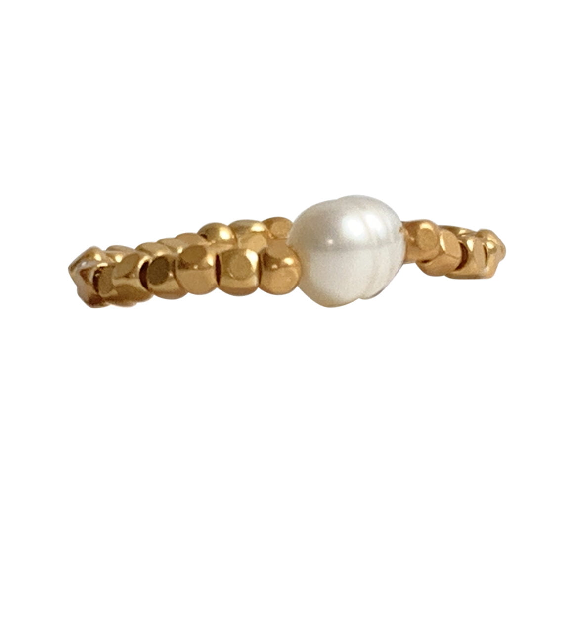 Peggy Stretch Ring – Pearl