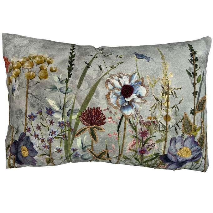 Kissen 3D Blumen