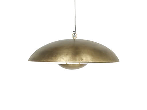 Pendelleuchte Denver Ø 60 cm – Antik Messing