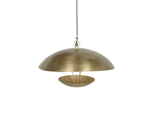 Pendelleuchte Denver Ø 45 cm – Antik Messing
